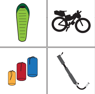 Great Divide Mountain Bike Route Digital Illustration Set Essentials Pack- Commercial and Personal License
